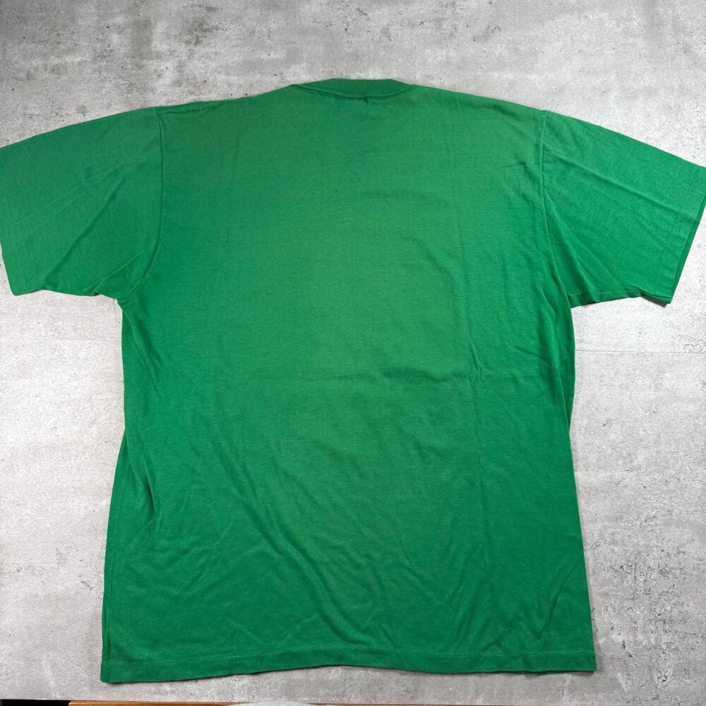 vintage seattle supersonics green t-shirt size large single stitch - Picture 2 of 5